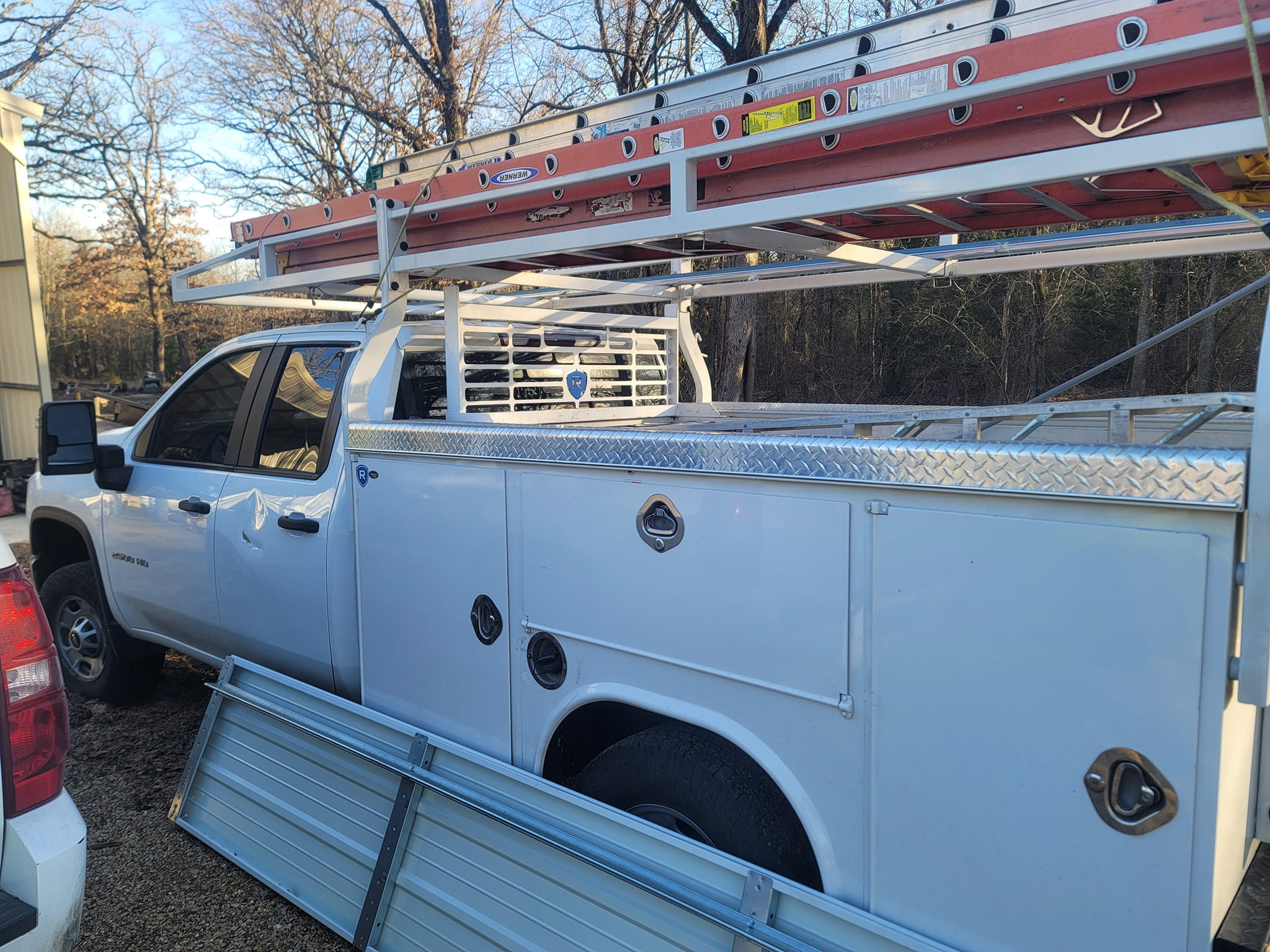 Liberty Garage Door Repair branded service vehicle
